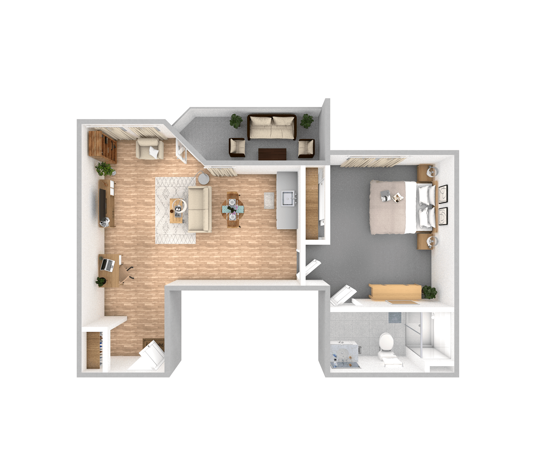 Black Oak floor plan