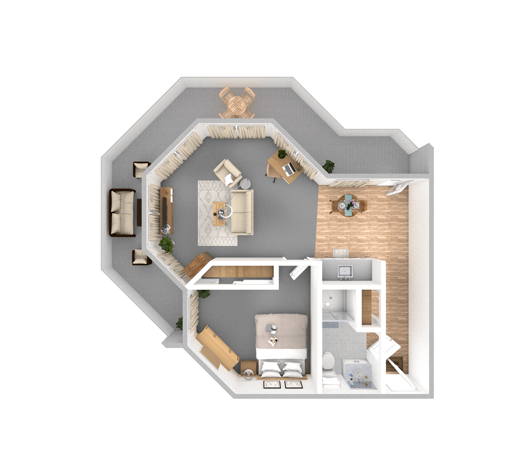Red Hickory floor plan