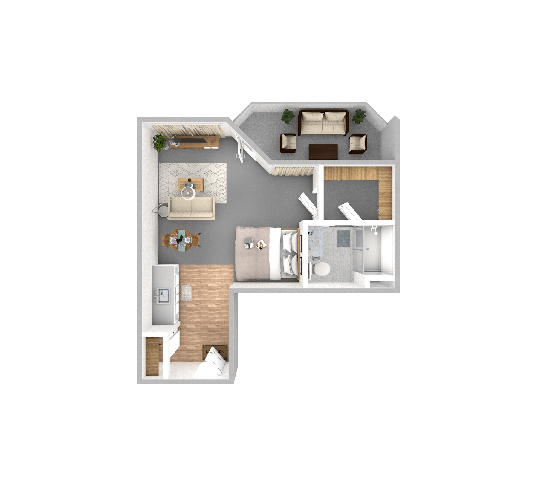 Pine Oak floor plan